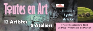 Exposition « Toutes en Art », un parcours artistique et féministe - Journées du Patrimoine 2022
