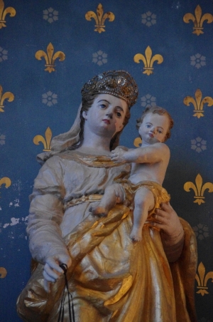 Découvrez la Vierge à l'Enfant du XVIIIe siècle que conserve l'église ! - Journées du Patrimoine 2022