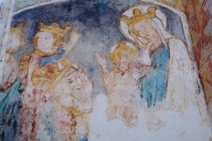 Découverte d'une église du XIe siècle et de ses peintures murales ! - Journées du Patrimoine 2022