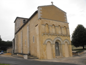 À découvrir : une église à la façade typiquement charentaise - Journées du Patrimoine 2022