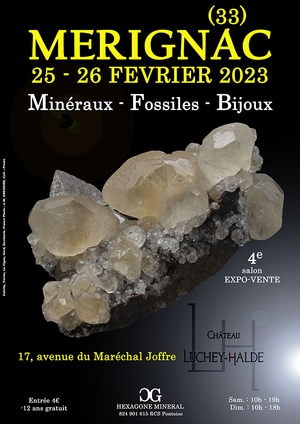 4e Salon minéraux fossiles bijoux de Mérignac (Gironde)