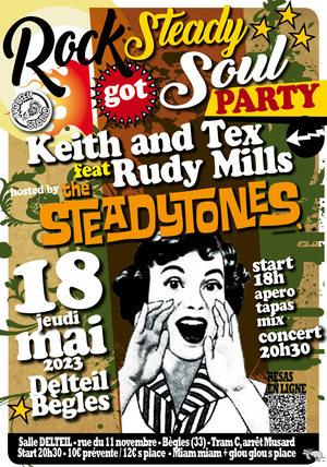 Keith and Tex feat Rudy Mills hosted by The Steadytones