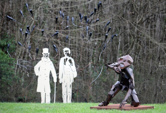 Voyage au cœur d'un jardin poétique aux sculptures ravissantes - Journées du Patrimoine 2022