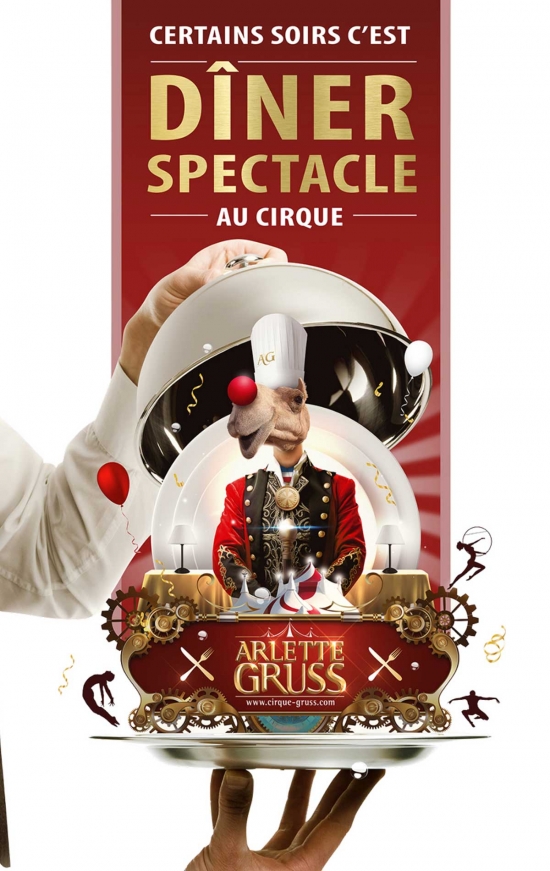 CIRQUE ARLETTE GRUSS - DINER SPECTACLE