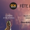 affiche One Station fête la musique - Fête de la Musique 2022
