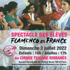 affiche Spectacle des élèves de Flamenco en France