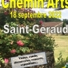 affiche Exposition et animations au bourg : Chemin'arts - Journées du Patrimoine 2022
