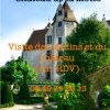 affiche Visite d'un authentique château du XVe siècle et de ses jardins - Journées du Patrimoine 2022
