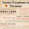 affiche Découverte du château et spectacle médiéval à Morlanne ! - Journées du Patrimoine 2022