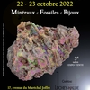 affiche 3e Salon Minéraux Fossiles Bijoux de Merignac