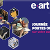 affiche Journée Portes Ouvertes e-artsup Bordeaux