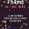 affiche SHAME + THEY HATE CHANGE