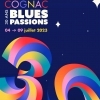 affiche COGNAC BLUES PASSIONS 2023 - PASS 1 JOUR